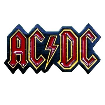 AC/DC Logo Enamel Lapel Pin