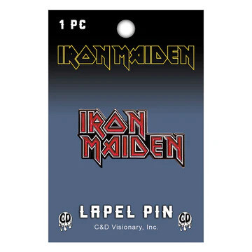 Iron Maiden Logo Enamel Lapel Pin