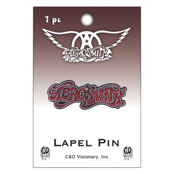 Aerosmith Logo Enamel Lapel Pin