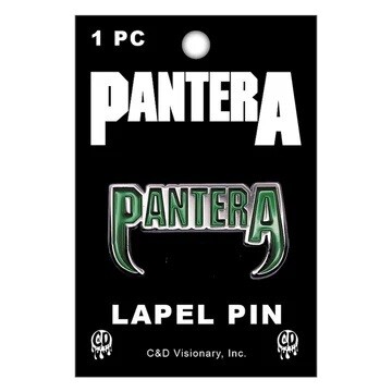 Pantera Logo Enamel Lapel Pin