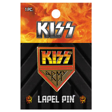 KISS Army Enamel Lapel Pin