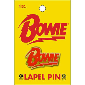 David Bowie Logo Enamel Lapel Pin