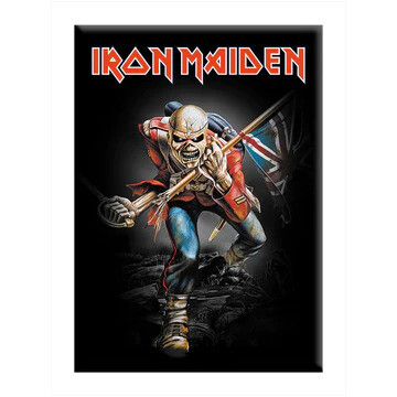Iron Maiden &#39;The Trooper&#39; LARGE Magnet