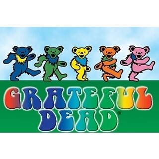 Grateful Dead Dancing Bears LARGE Magnet