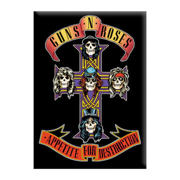 Guns N' Roses 'Appetite for Destruction' LARGE Magnet