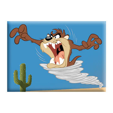 Looney Tunes Taz LARGE Magnet