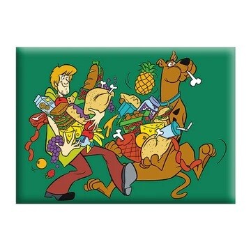Scooby-Doo and Shaggy Snacks LARGE Magnet