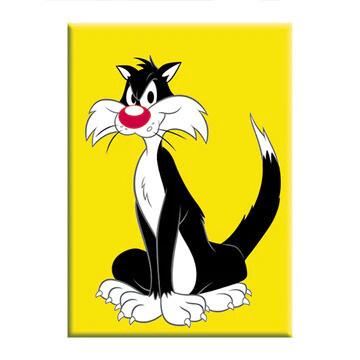 Looney Tunes Sylvester LARGE Magnet