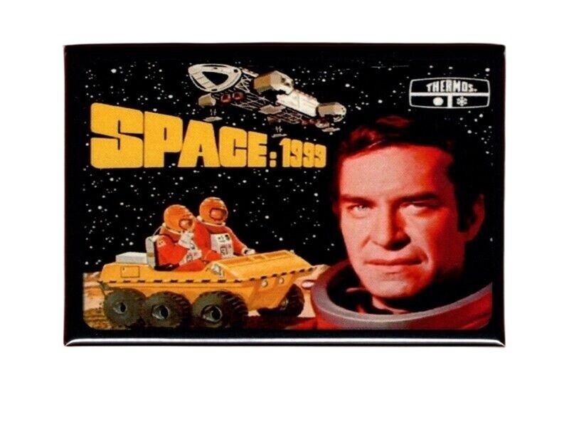 Space: 1999 Metal Magnet - Vintage Lunchbox Graphic