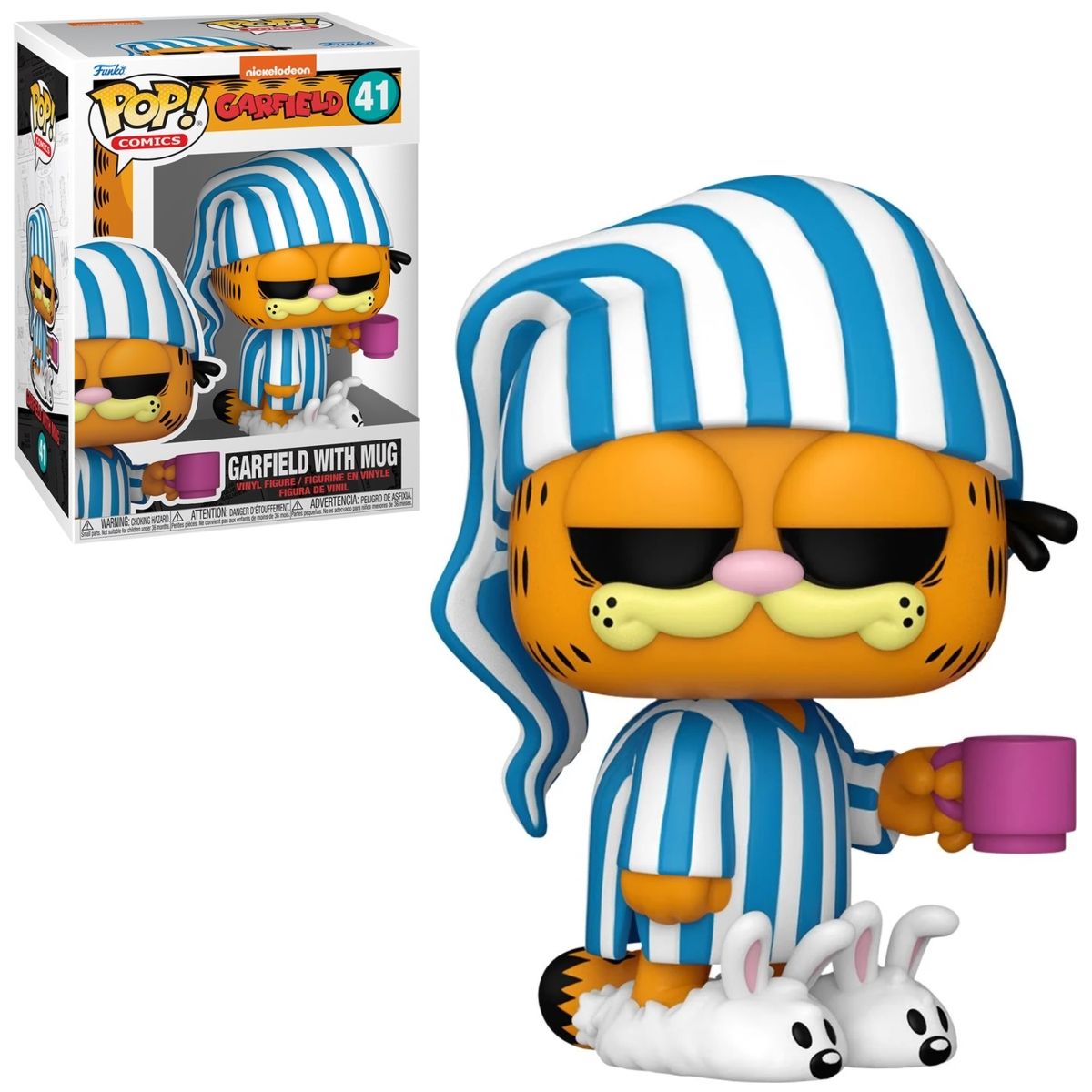 Garfield with Mug 3 3/4&quot;H POP! Comics Vinyl Figure #41