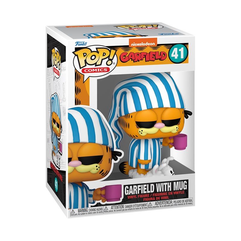 Garfield with Mug 3 3/4"H POP! Comics Vinyl Figure #41