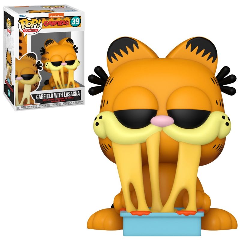 Garfield with Lasagna 3 3/4&quot;H POP! Comics Vinyl Figure #39