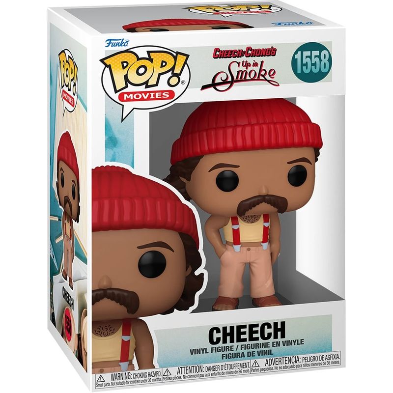 Cheech &amp; Chong Up in Smoke 3 3/4"H CHEECH POP! Movies Vinyl Figure #1558