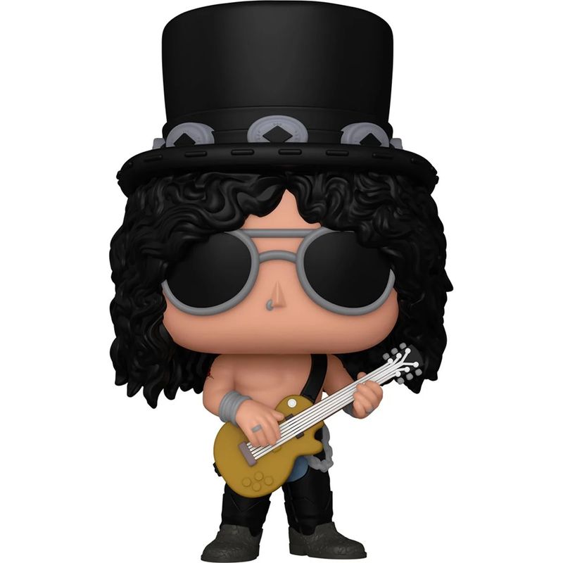 Guns N' Roses 1990's Slash 3 3/4"H POP! Rocks Vinyl Figure #398