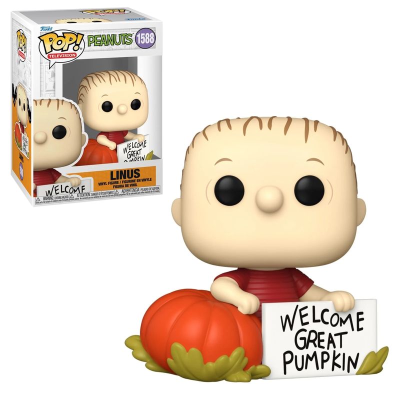 Peanuts Great Pumpkin Linus 3 3/4&quot;H POP! Television Vinyl Figure #1588