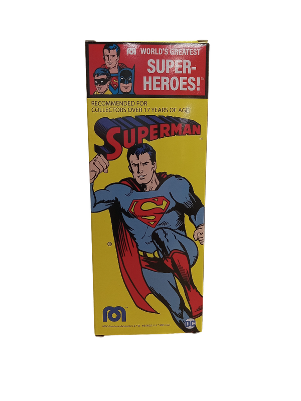 SUPERMAN MEGO 8"H 50th Anniversary World's Greatest Super-heroes