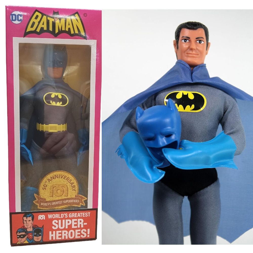 BATMAN MEGO 8&quot;H 50th Anniversary World&#39;s Greatest Super-heroes
