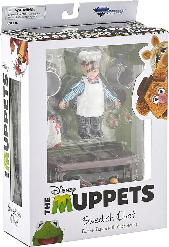 The Muppets Series 2 Figures - Swedish Chef and Chicken