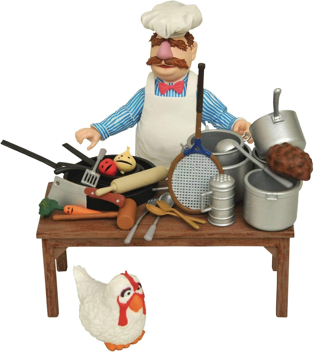 The Muppets Series 2 Figures - Swedish Chef and Chicken