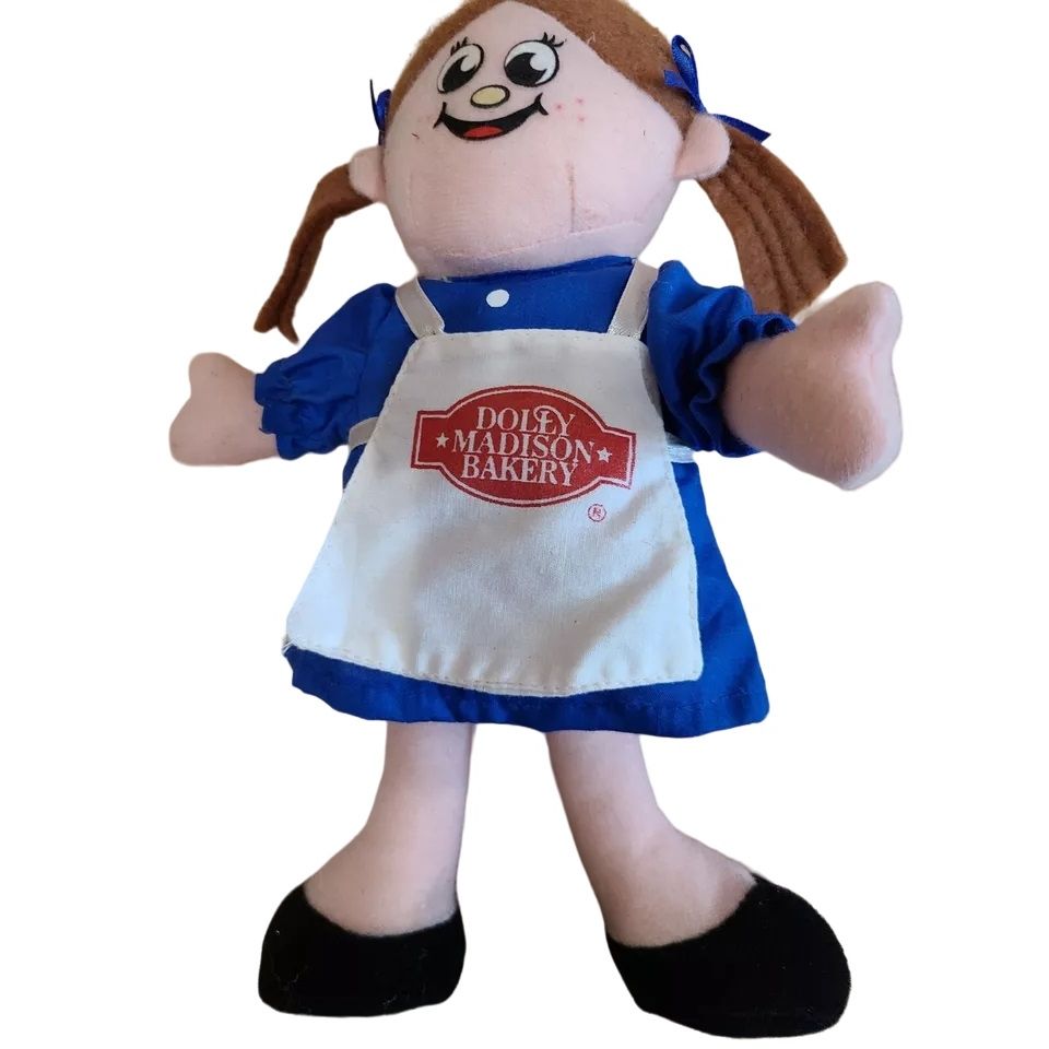10&quot;H Dolly Madison Bakery Bean Bag Character