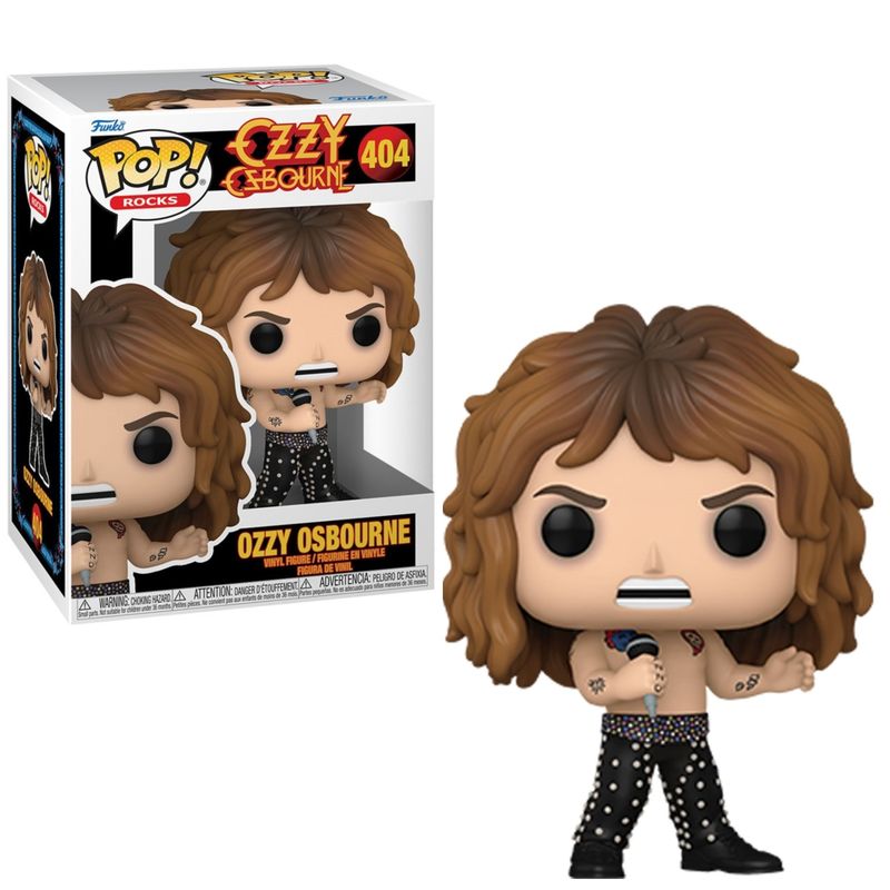 Ozzy Osbourne (1989) 3 3/4&quot;H POP! Rocks Vinyl Figure #404