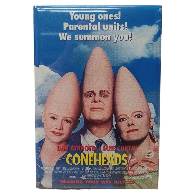The Coneheads Movie Poster Metal Magnet