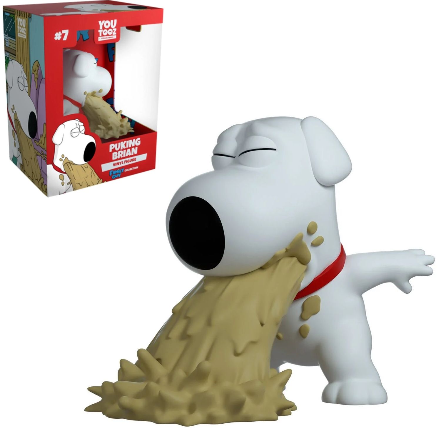 Family Guy Puking Brian Vinyl Figure #7 - Youtooz