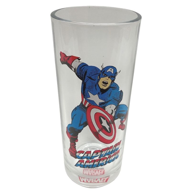 Marvel Captain America 10 oz. Glass LOOSE