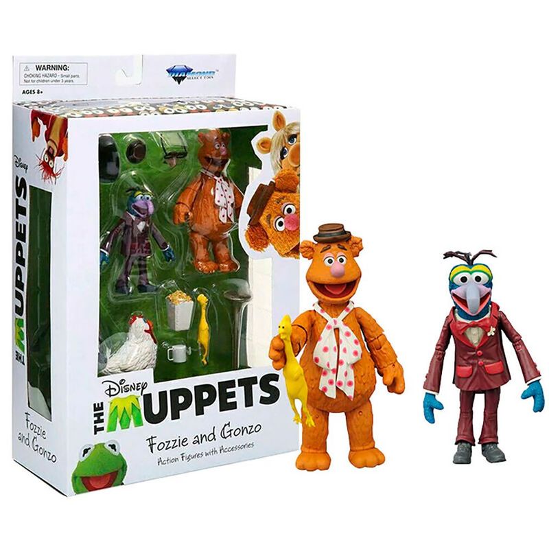 The Muppets Series 2 Figures - Fozzie and Gonzo
