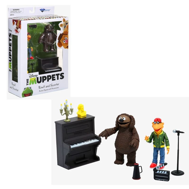 The Muppets Series 2 Figures - Rowlf and Scooter