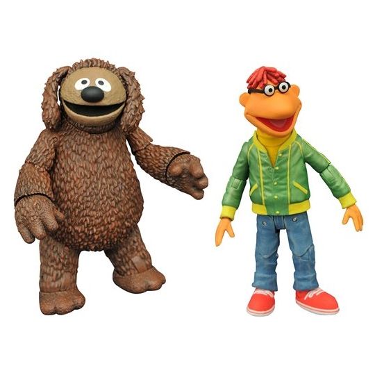 The Muppets Series 2 Figures - Rowlf and Scooter