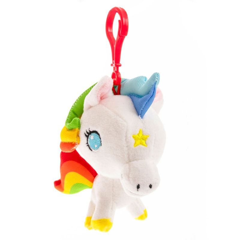 Rainbow Brite 4&quot;H STARLITE Plush Backpack Clip