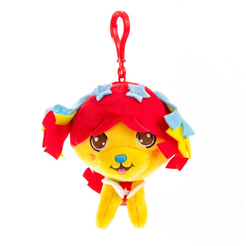 Rainbow Brite 4&quot;H PUPPY BRITE Plush Backpack Clip