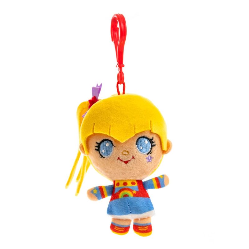 Rainbow Brite 4&quot;H Plush Backpack Clip