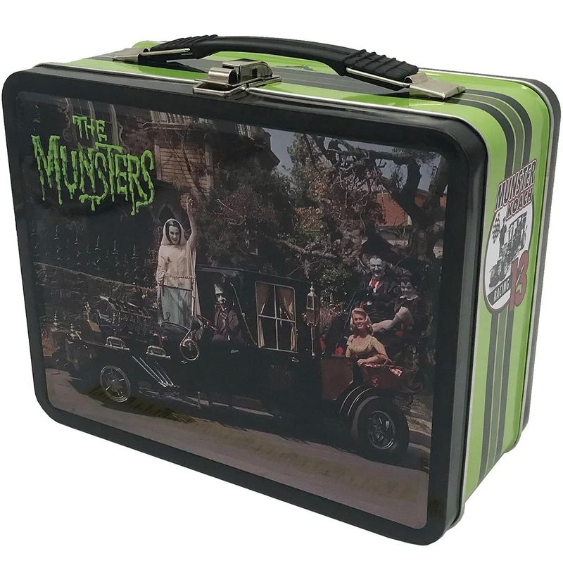 The Munsters Metal Tin Tote Lunchbox