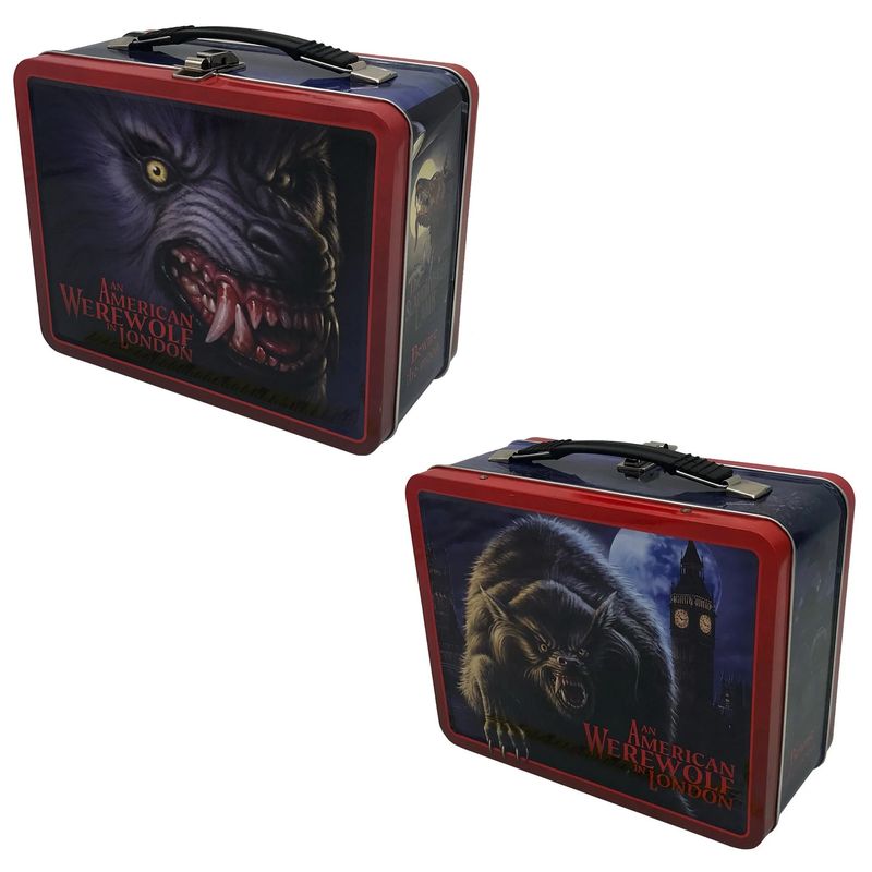 An American Werewolf in London Metal Tin Tote Lunchbox
