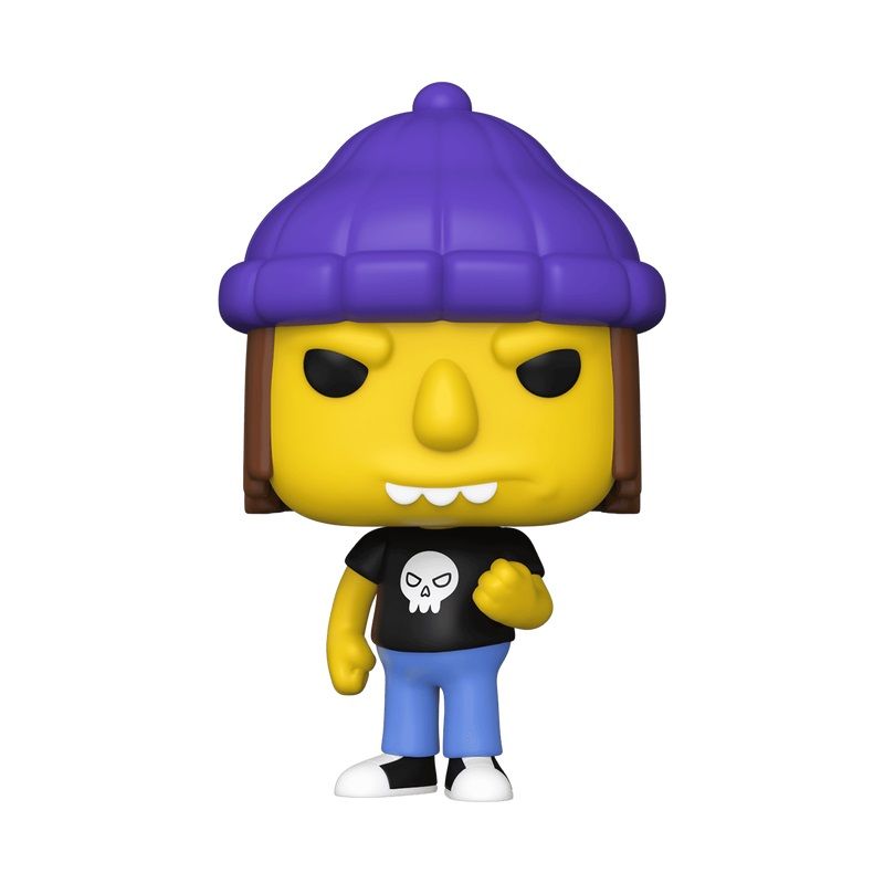 The Simpsons Jimbo Jones 3 3/4"H POP! Vinyl Figure #1255 - 2022 Comic Con Fall Exclusive