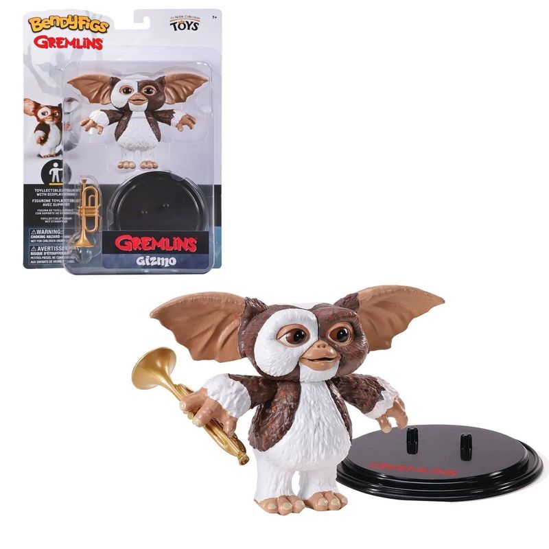Gremlins 3 1/2&quot;H Gizmo Bendyfigs Bendable Posable Figure