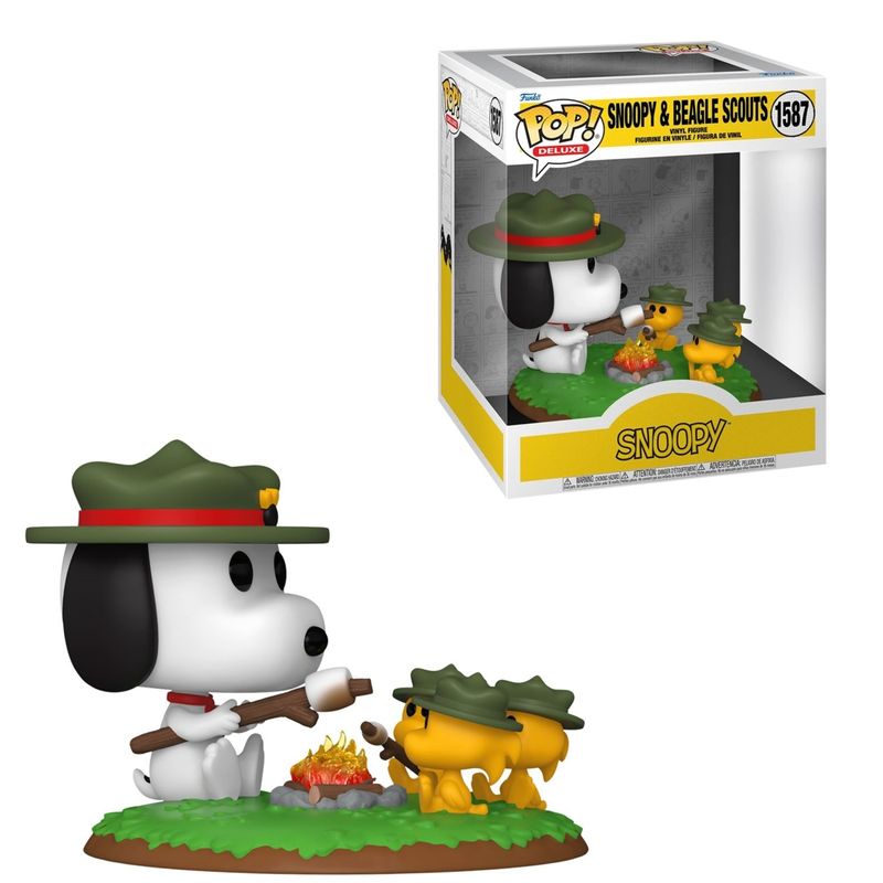 Peanuts 3 1/4&quot;H Snoopy &amp; Beagle Scouts POP! DELUXE Vinyl Figure #1587