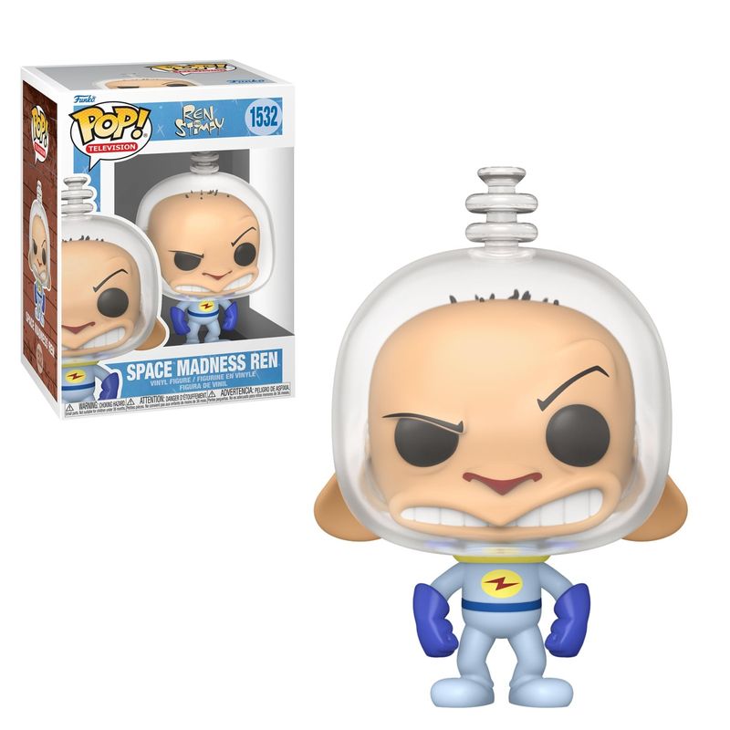 Ren &amp; Stimpy 3 3/4&quot;H Space Madness Ren POP! Television Vinyl Figure #1532