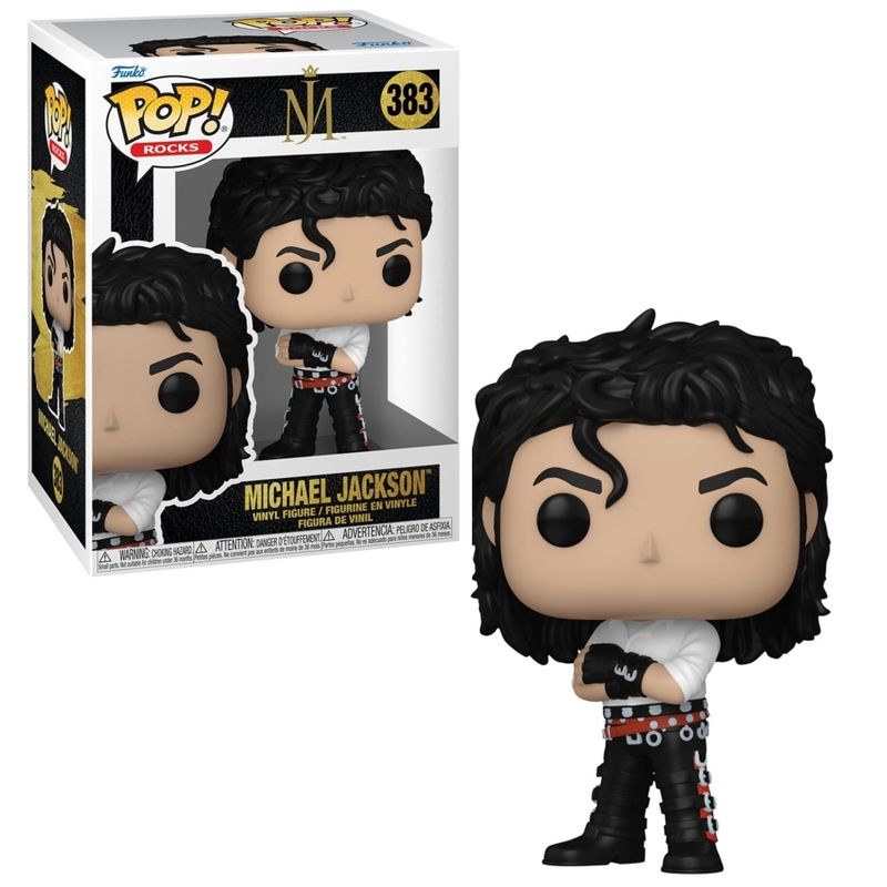Michael Jackson Dirty Diana 3 3/4&quot;H POP! Rocks Vinyl Figure #383