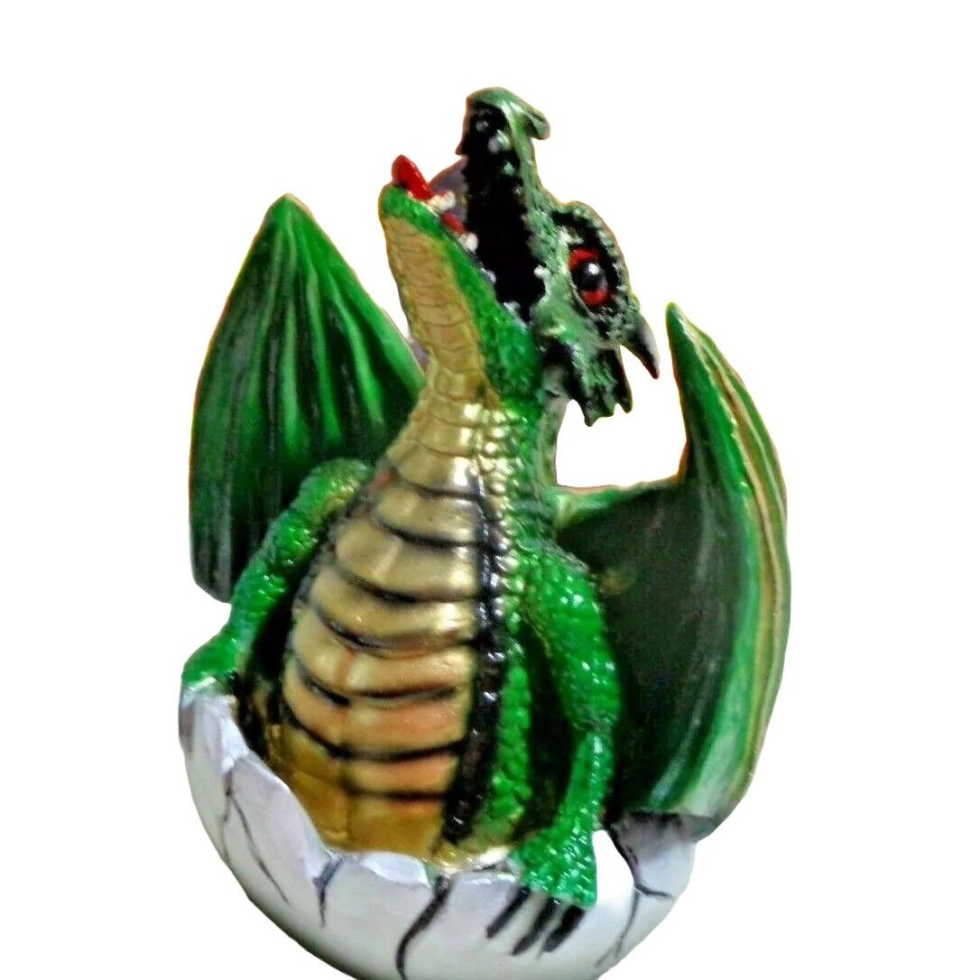 GREEN Dragon Hatchling Incense Holder 33077