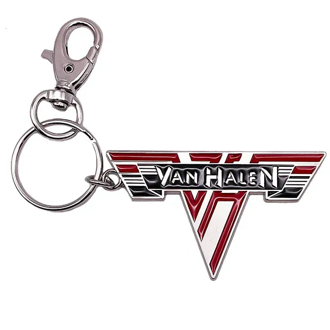 Van Halen Enameled Metal Logo Keychain