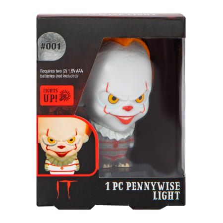 Pennywise from It 5&quot;H Light Up Figure #001 - Paladone Horror Series 1