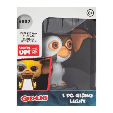 Gizmo from Gremlins 3 1/2&quot;H Light Up Figure #002 - Paladone Horror Series 1