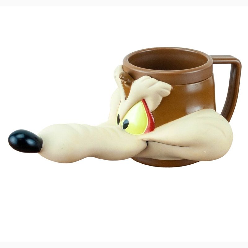 Looney Tunes Wile E Coyote Plastic Mug / Cup - Arby's