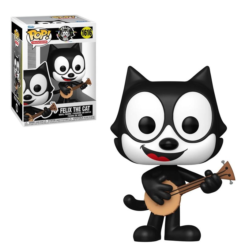 Felix The Cat with Guitar 3 3/4&quot;H POP! Animation Vinyl Figure #1616