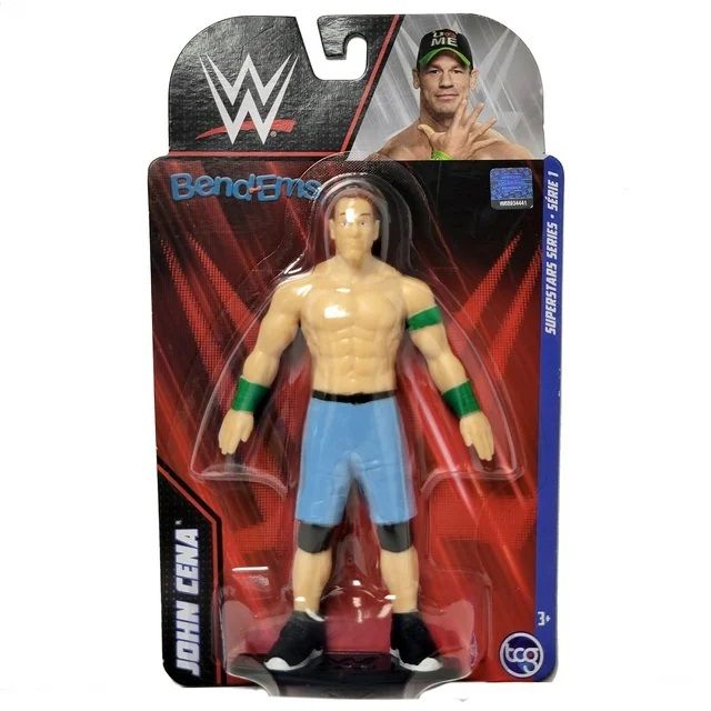 WWE John Cena Superstars Series Bend-Ems Bendable Figure