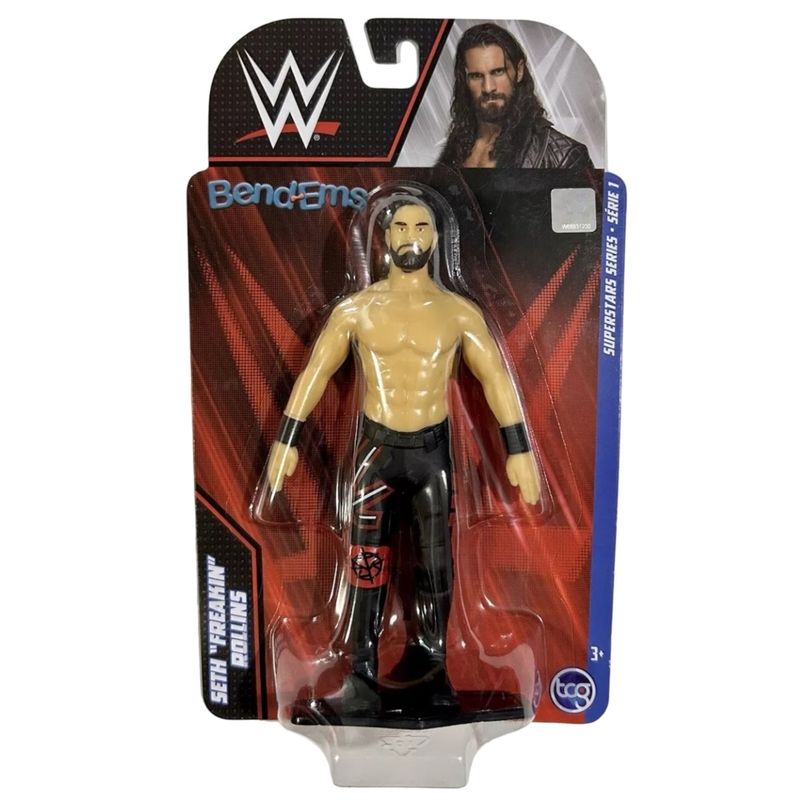 WWE Seth Freakin Rollins Superstars Series Bend-Ems Bendable Figure