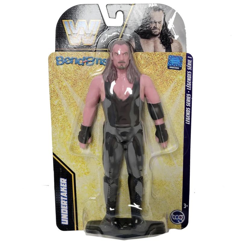 WWE Undertaker Legends Series Bend-Ems Bendable Figure